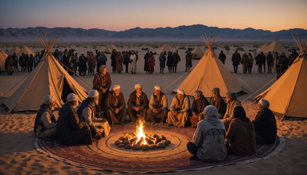 Contes et legendes des peuples nomades