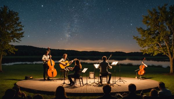 Musique et chants sous les etoiles