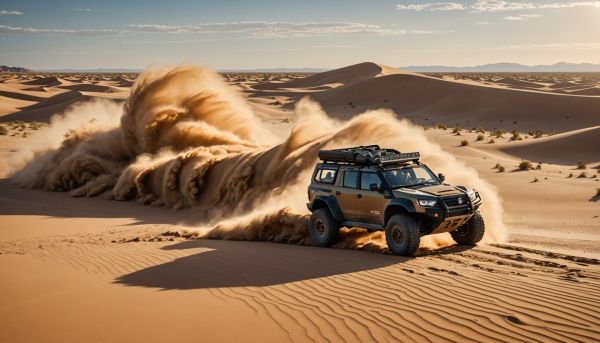 Raids motorises dunes sables mouvants