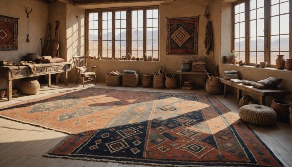 Tapis berberes authentiques motifs symboliques