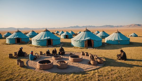 Traditions nomades mode vie ancestral